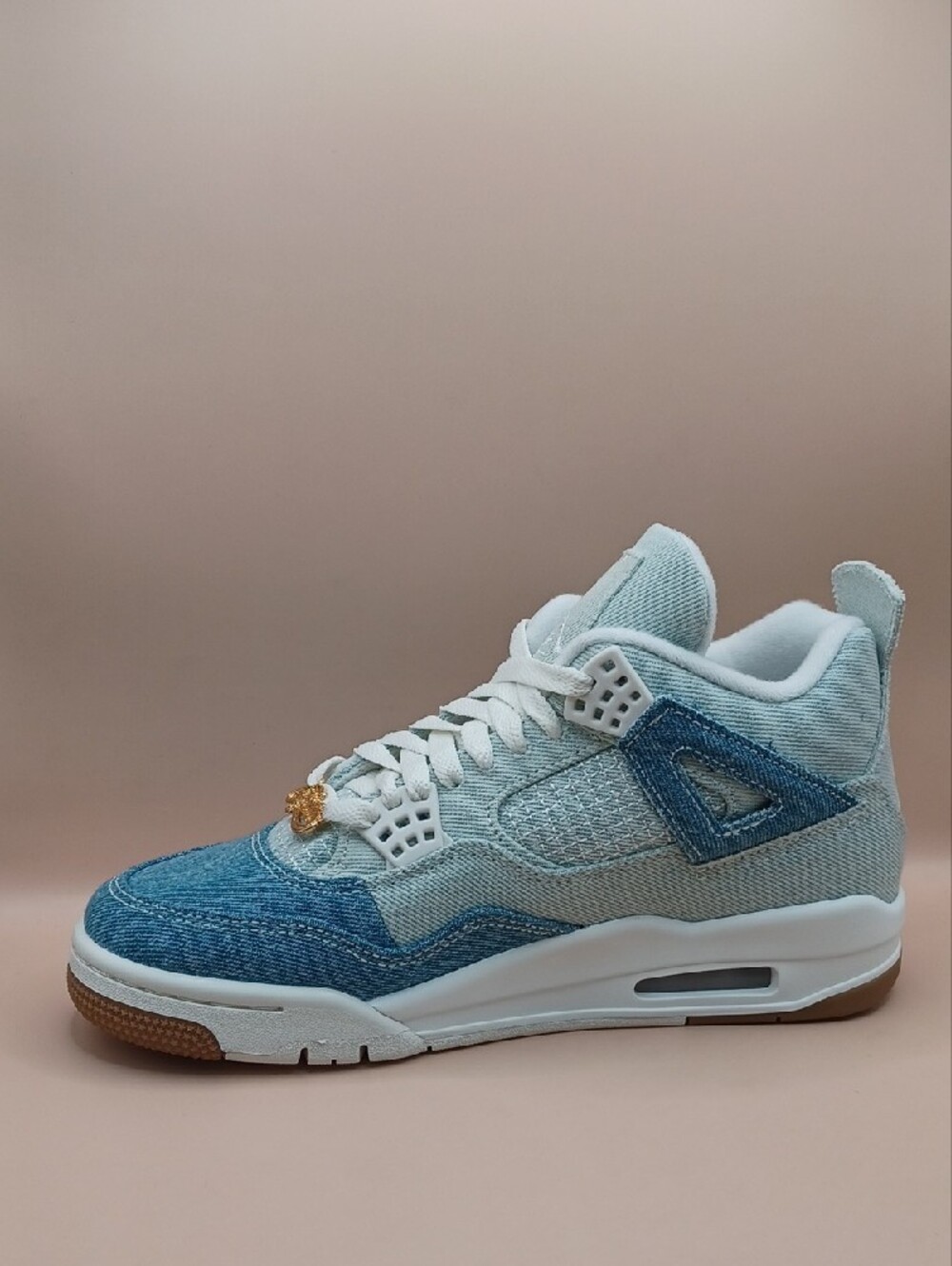 Nike Air Jordan 4 Retro Tex Sneaker-Multi Blue Size W:7.5 M:6 US IB6716-100 - Picture 8 of 15